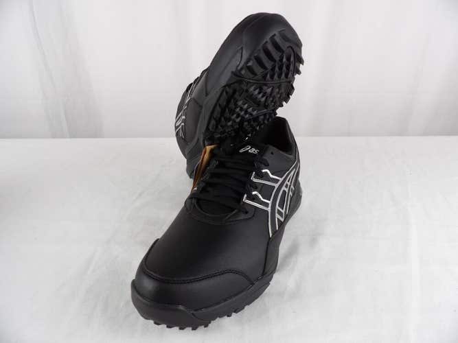 New Men's Golf Shoes ASICS Gel-Preshot Black/Black Size 12 FREE SHIPPING