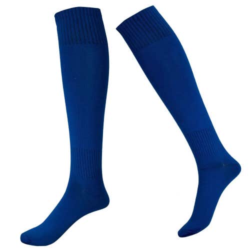 Xara Adult Unisex Player 3045 One Size Royal Blue Knee High Soccer Socks NWT