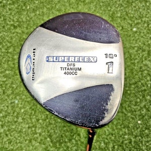 DynaCraft Super Flex Driver 10* / RH / Stiff Graphite ~45.75" / NEW GRIP /jd8301