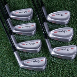 MIZUNO MSX IRONS SET 3-9 W/ MIZUNO PRO MP-80 REGULAR FGLEX TT SHAFTS ~ L@@K!!