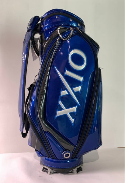 XXIO Limited Edition Golf Bag Blue 5-Way Divide 8 x 9 Top Staff Bag NEW