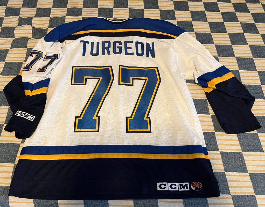 Pierre Turgeon St. Louis Blues vintage jersey