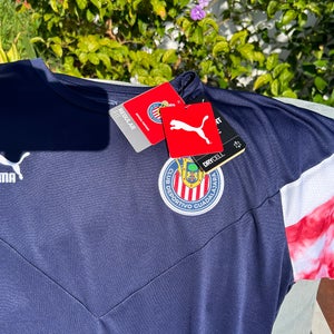 Brand New With Tags Medium Blue C.D. Guadalajaras Puma Jersey