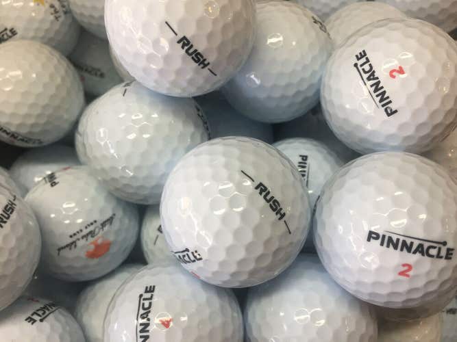 36 Pinnacle Rush Near Mint AAAA Used Golf Balls