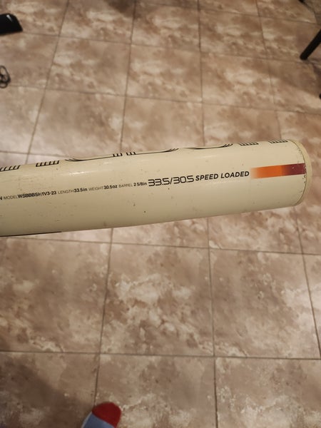 Used BBCOR Certified 2023 Warstic Hybrid Bonesaber Hybrid Bat (-3) 30.5 oz 33.5"