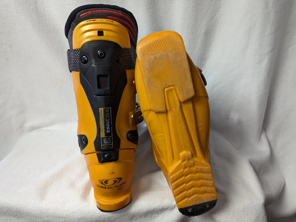 Salomon XWave 10 Flex 110 Ski Boots Size 26 Color Orange  display picture 3