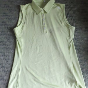 LADIES * Adidas ADIZERO Golf Shirt - Green - Size MEDIUM - READ DESCRIPTION