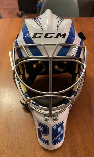 Ccm50 Mask Senior New CCM Axis 1.5 Goalie Mask | SidelineSwap | Buy and Sell on ...