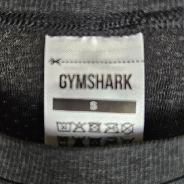 GYMSHARK Vital Seamless 2.0 Black Tank Active Gym Size: S