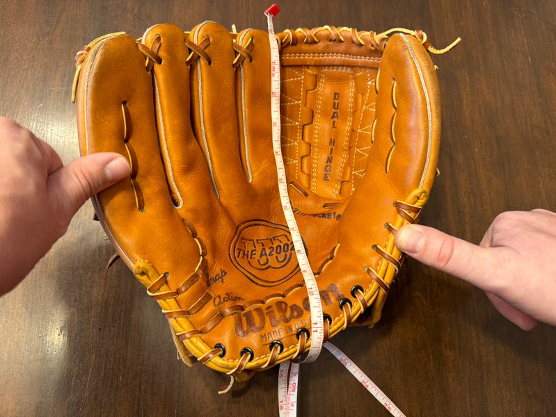 Wilson A2000 1970 Baseball Glove Wilson A2002 XL Made In USA LHT