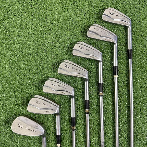 Vintage MacGregor Tourney MTR2 Iron Set 3-PW No 9 Iron Steel