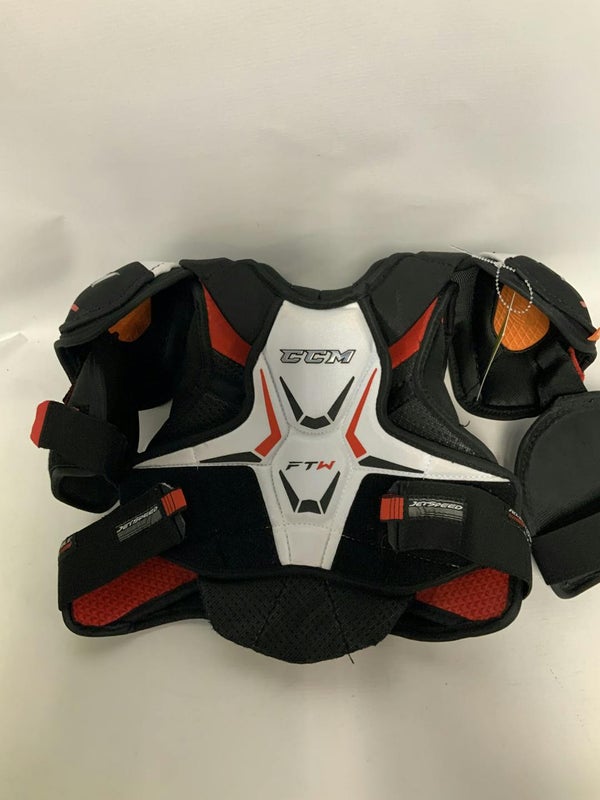 Used Ccm Jetspeed Ftw Womens Small Sm Hockey Shoulder Pads