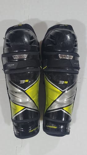 Senior Bauer Supreme 3S 14" Shin Pads