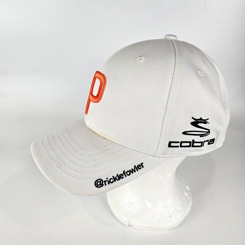 Puma Rickie Fowler Snapback Hat Cap Cobra White