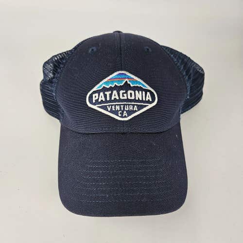PATAGONIA Ventura, CA Snap Back Mesh Trucker Hat Baseball Hat Cap Logo