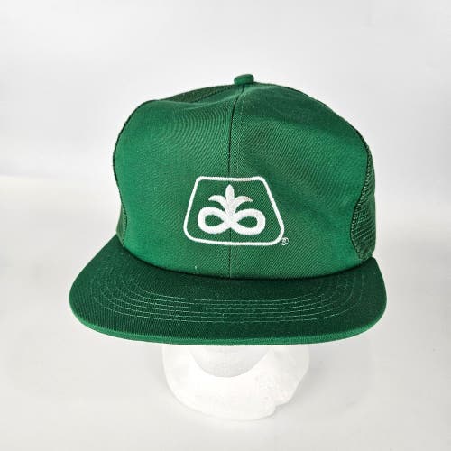Vintage Pioneer Seed Hat Cap Snap Mesh Back Adjustable Green Trucker K-Products