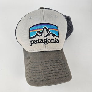 PATAGONIA Snap Back Mesh Trucker Hat Baseball Cap Patagonia Logo
