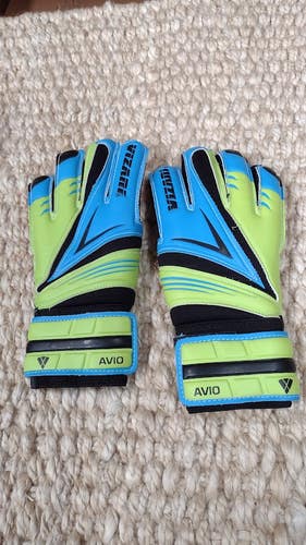 Vizari Avio F.P. Soccer Goalkeeper Goalie Gloves | Blue/Green Size 10  | VZGL80076-10