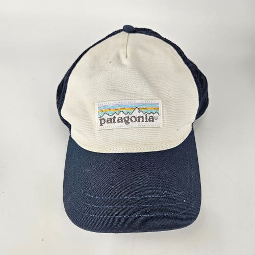 PATAGONIA Snap Back Mesh Trucker Hat Baseball Hat Cap Logo