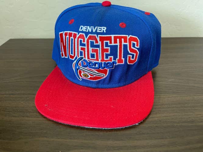 Denver Nuggets NBA BASKETBALL MITCHELL & NESS HARDWOOD CLASSICS Snapback Cap Hat