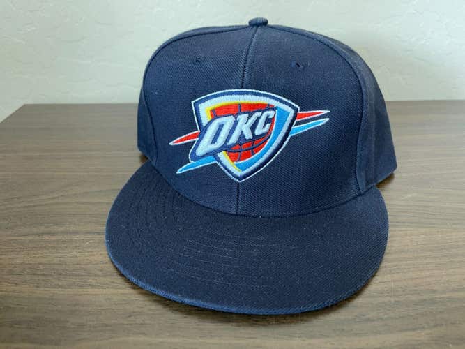 Oklahoma City Thunder NBA BASKETBALL OKC Blue '47 Brand Snapback Cap Hat!
