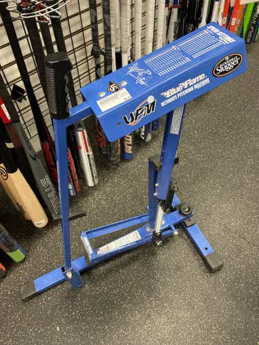 Used Louisville Slugger Blue Flame Ultimate Pitching Machine Baseball And Softball Training Aids