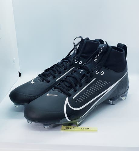 Nike Vapor Edge Pro 360 2 Football Cleats Mens Size 10.5 Black White DA5456-010