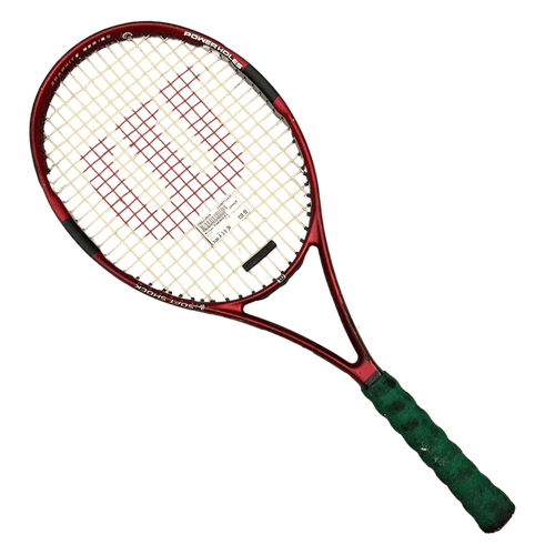 Used Wilson Powerholes 4 3 8" Racquet Sports Tennis Racquets