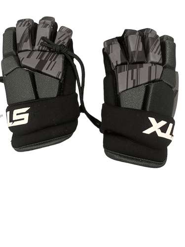 Used Stx Stallion 75 Xs Junior Lacrosse Gloves