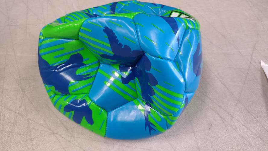 Vizari Dino Soccer Ball | Green/Blue Size -3 | VZBL91270-3