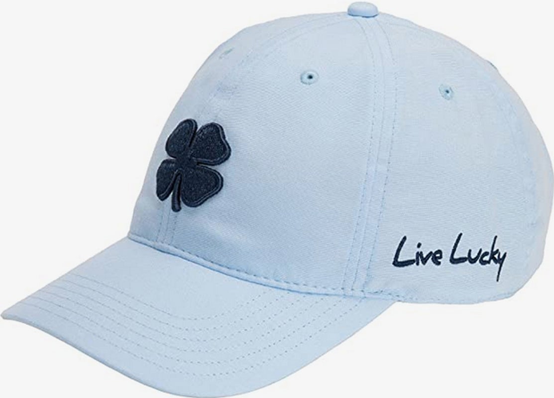 NEW Black Clover Live Lucky Soft Luck 3 Light Blue/Navy Adjustable Golf Hat/Cap