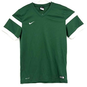 Nike Mens DriFIT Trophy II 620888 Size Small Green White Soccer Jersey NWT $45