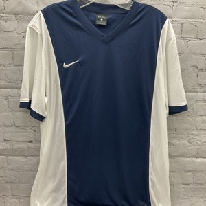 Nike Mens Team Park Derby 620879 Size Small Navy White Soccer Jersey NWT $30