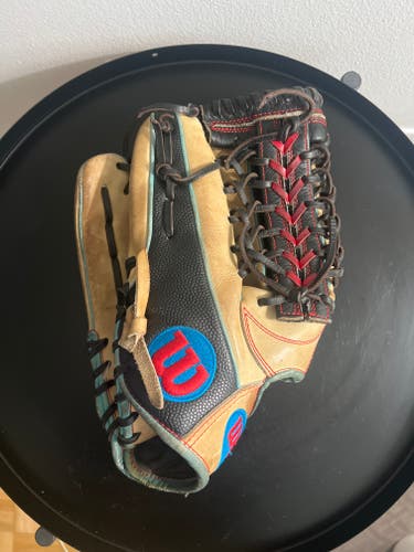Used Left Hand Throw Wilson A2000 Baseball Glove 12.25"