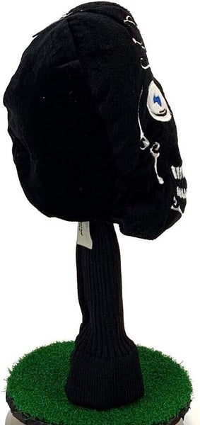 Creative Covers Sugar Skull Golf Headcover - 460cc Driver - BLACK SUGAR SKULL