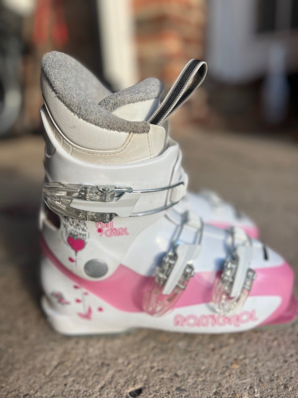 Kid's Used Rossignol Fun Girl Ski Boots