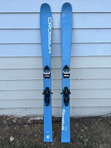 Crosson Stratus All-Mountain/Touring Ski Ski 180cm, 103mm with Marker Duke PT 16