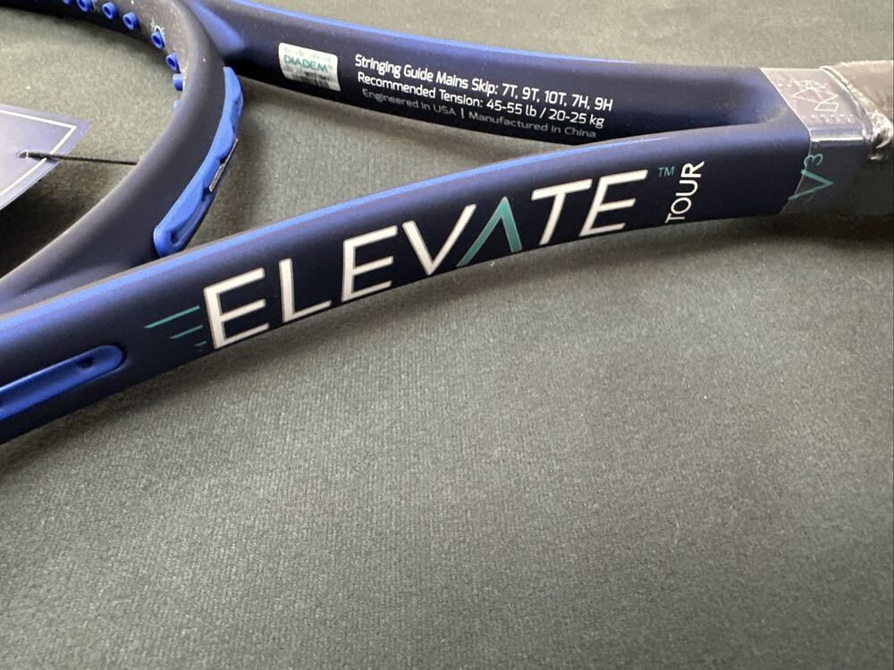 Diadem Elevate 98 Tour V3 Tennis Racquet Racket 4 3/8