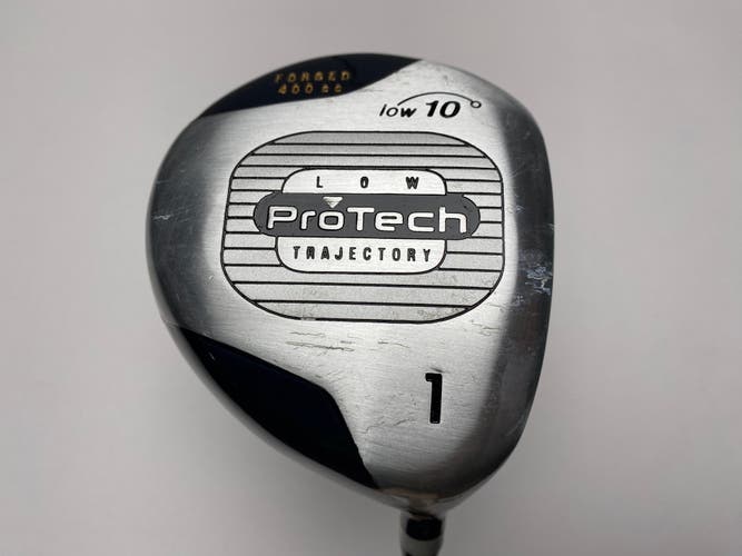 Pro Tech Forged 400cc Driver 10* Stock Firm Graphite Mens RH