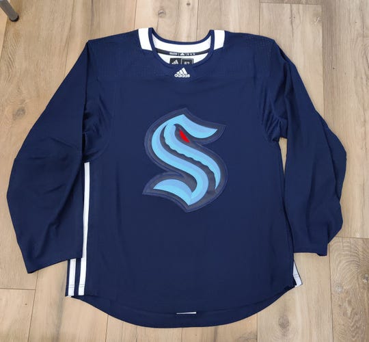 Seattle Kraken Size 52 Adidas Practice Jersey