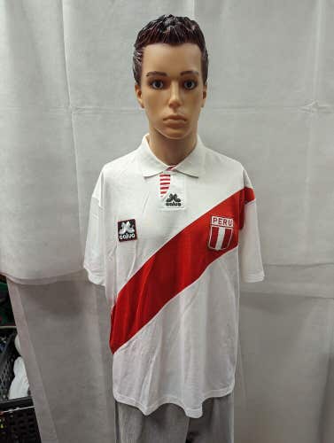 Vintage Peru Calvo Soccer Jersey XL
