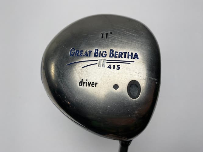 Callaway Great Big Bertha II 415 Driver 11* GBB Gems Ladies Graphite Womens RH