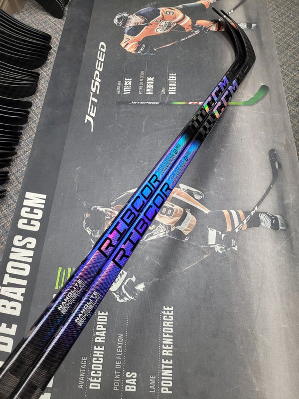 2 PACK | P90 | 75 Flex NEW! Senior CCM Right Handed RibCor Trigger 8 Pro Hockey Stick P90 Pro Stock
