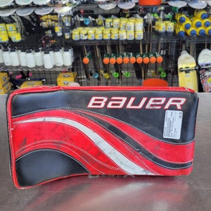 Used Bauer Re-flex Full Right Goalie Blockers