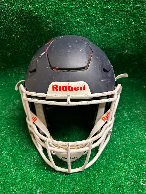 Adult Large - Riddell Speedflex Football Helmet - Matte Navy Blue