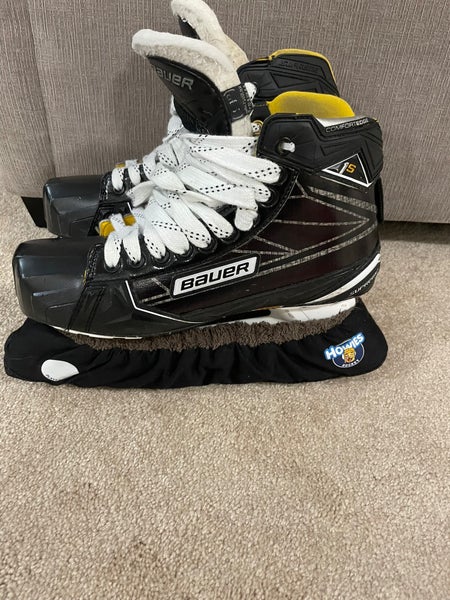 Used Bauer Regular Width Size 10.5 Supreme 1S Hockey Goalie Skates