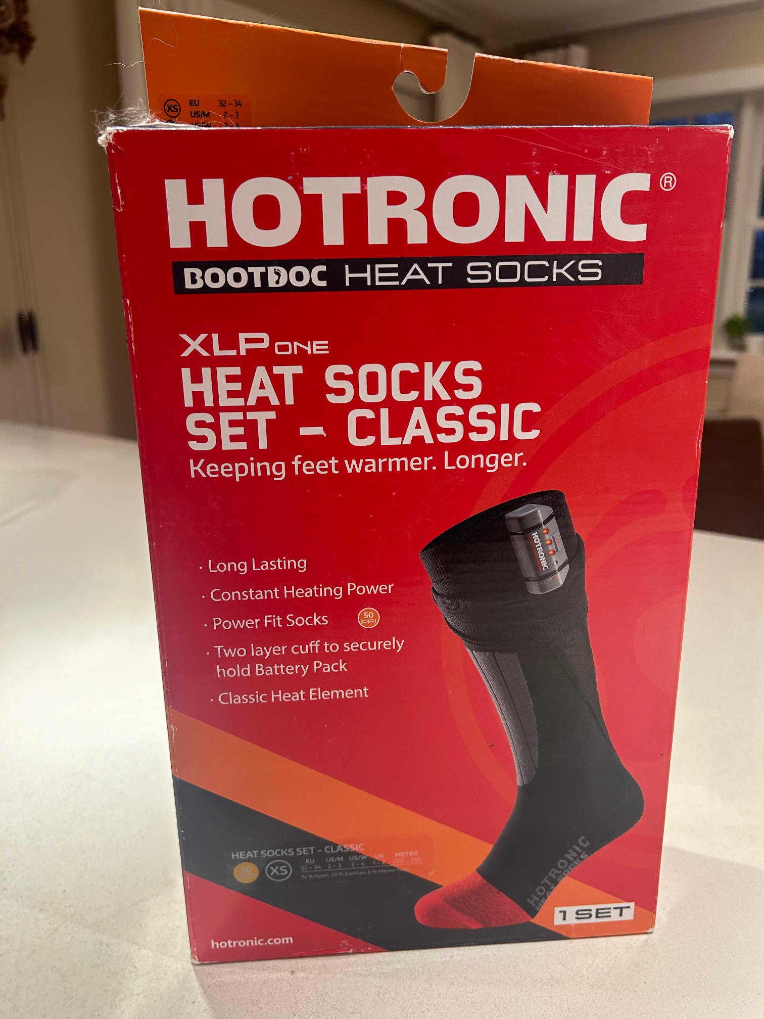 Heated Socks - HOTRONIC XLP One
