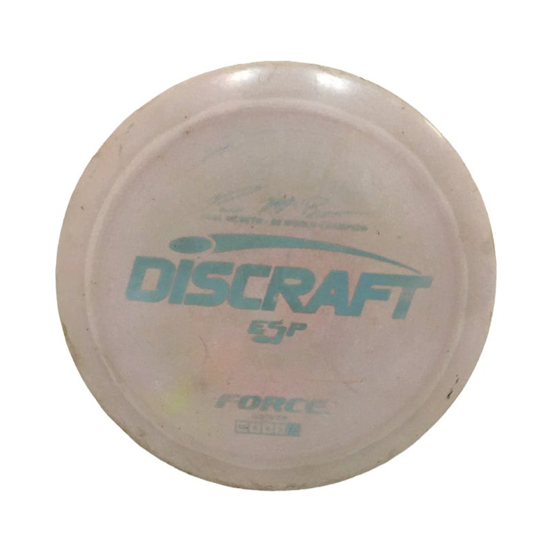 Used Discraft Esp Force 174g Disc Golf Drivers