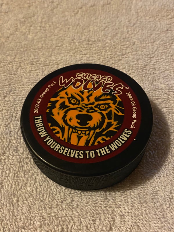 Chicago Wolves AHL Hockey Puck