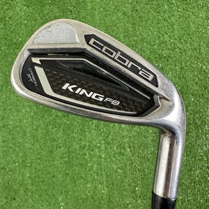 Cobra King F8 Carbon FT 8 Iron Stiff Flex True Temper XP 90 Steel RH -1” Short